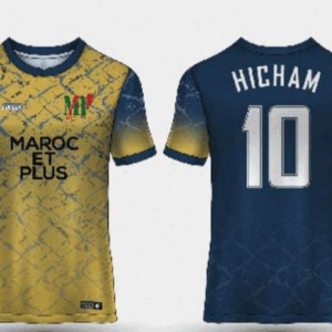 Maroc Jersey Geel/blauw