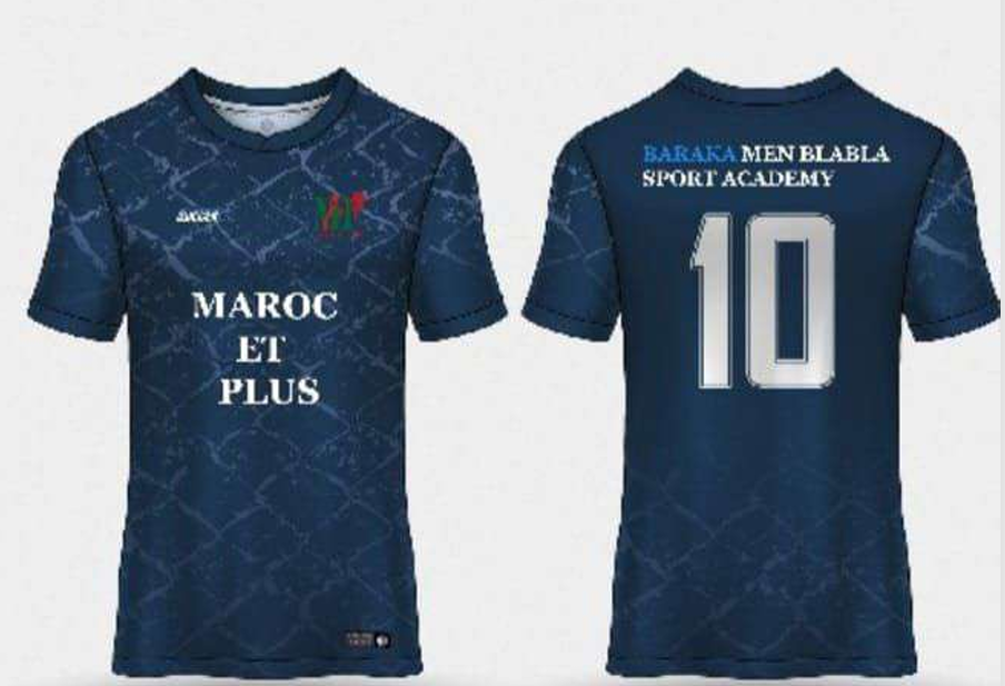 Maroc Jersey Blauw
